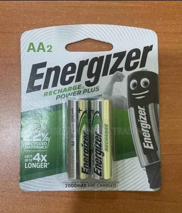 Energizer Rechargeable 1.2V NIMH 2AA Battery 2000mah - 2A